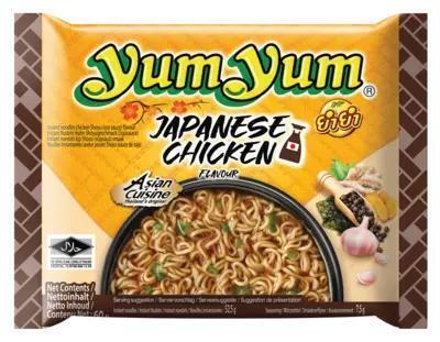 Yum Yum Japanese chicken pakje instant noedels (60g)
