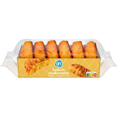 AH Kokos makronen frisse yuzusmaak (195g)