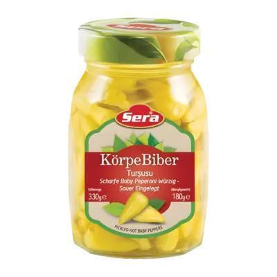 Baby Peperoni in zuur 330g (330g)