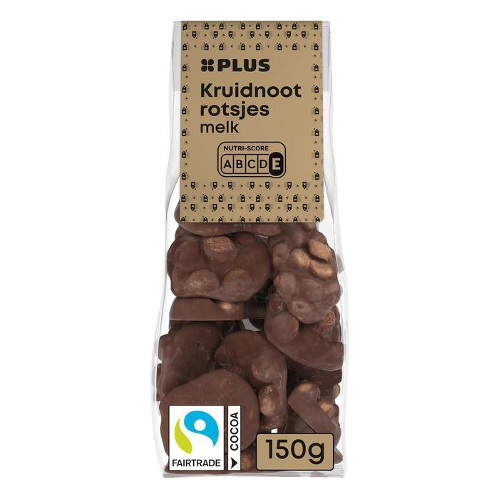 PLUS kruidnootrotsjes melk fairtrade