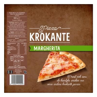 AH Pizza krokante margherita (900g)
