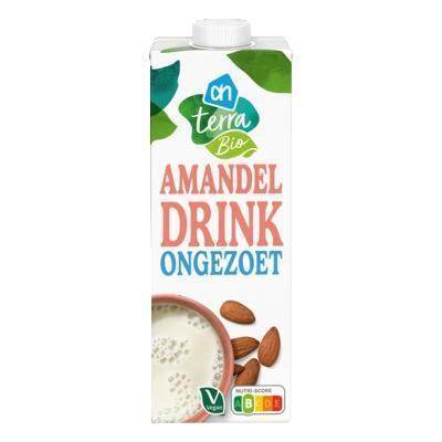 AH Terra Biologisch amandeldrink ongezoet (1L)