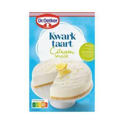 Dr. Oetker Kwarktaart citroen (Pak, 440g)