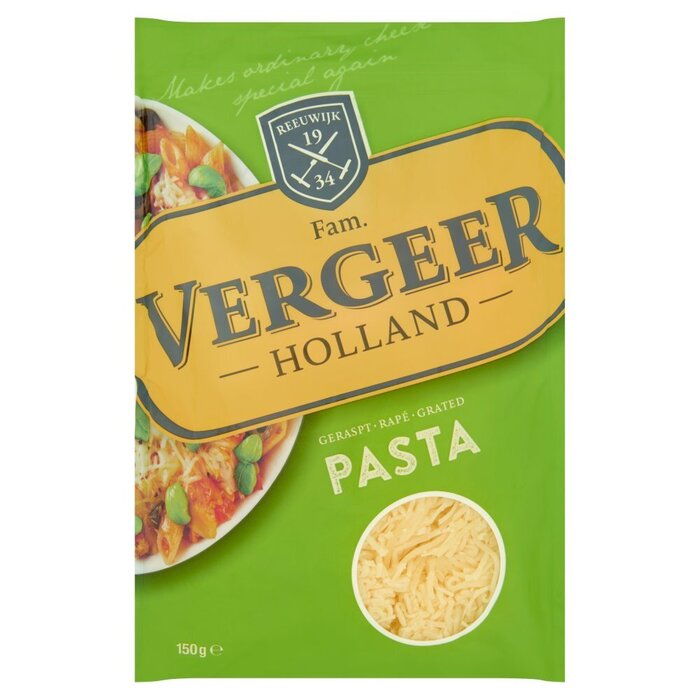 Kaas geraspt pasta (Zak, 150g)