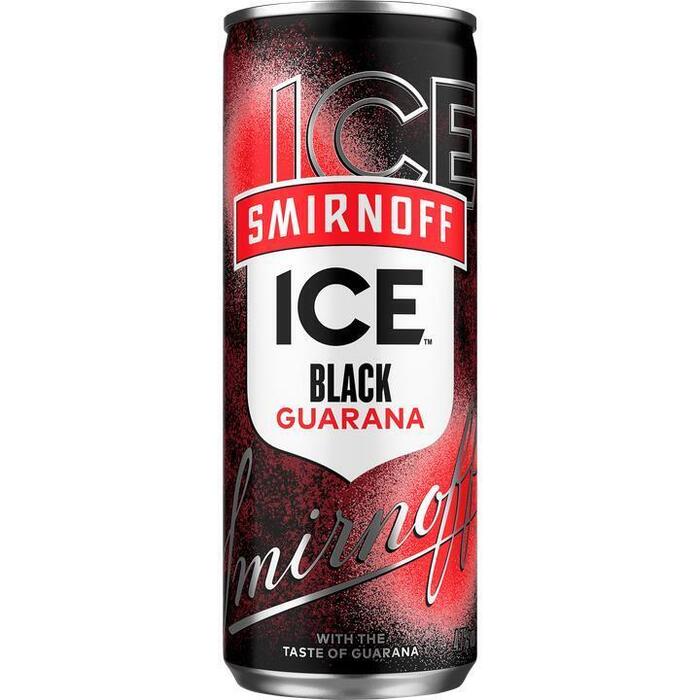 Smirnoff Ice Black Guarana 250ML (Blik, 250ml)