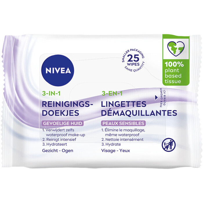 Nivea Sensitive reinigingsdoekjes