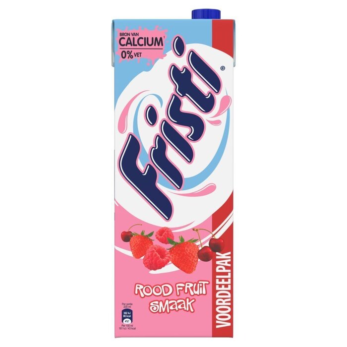 Fristi Rood Fruit Smaak  (drankkarton, 1.5L)