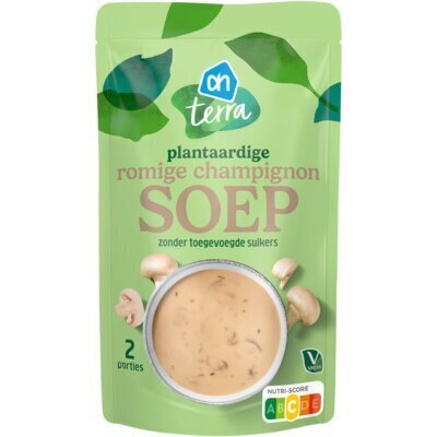 AH Vegan romige champignonsoep (0.57L)
