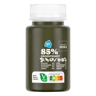 AH 85% Groenteshot spinazie (125ml)
