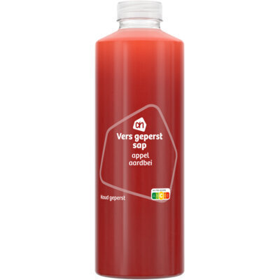 AH Vers geperst sap appel aardbei (1L)