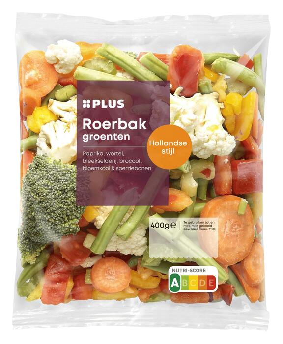 PLUS Roerbakgroenten Hollandse stijl (Zak, 400g)