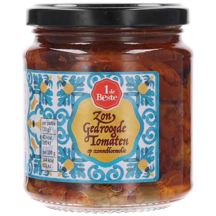 1 de Beste Zongedroogde tomaatjes op olie (280g)