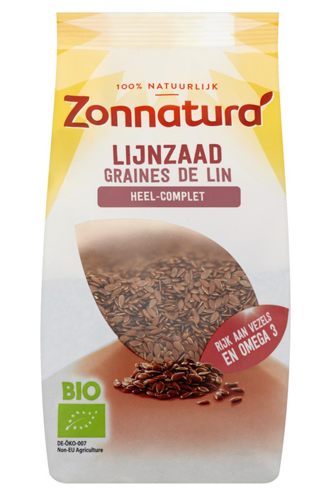 Zonnatura Lijnzaad heel (400g)