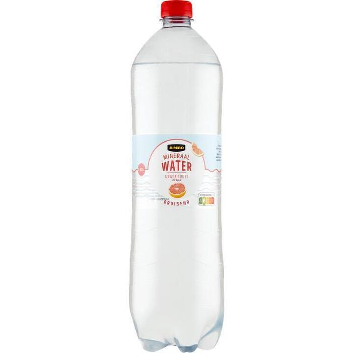 Jumbo Mineraal Water Grapefruit Smaak Bruisend 1, 5L (1.5L)
