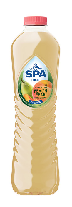 SPA FRUIT Niet-Bruisende Fruitige Frisdrank Peach Pear 1,25 L (1.25L)