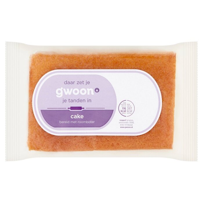 g'woon Cake Bereid met Roomboter 450 g (450g)