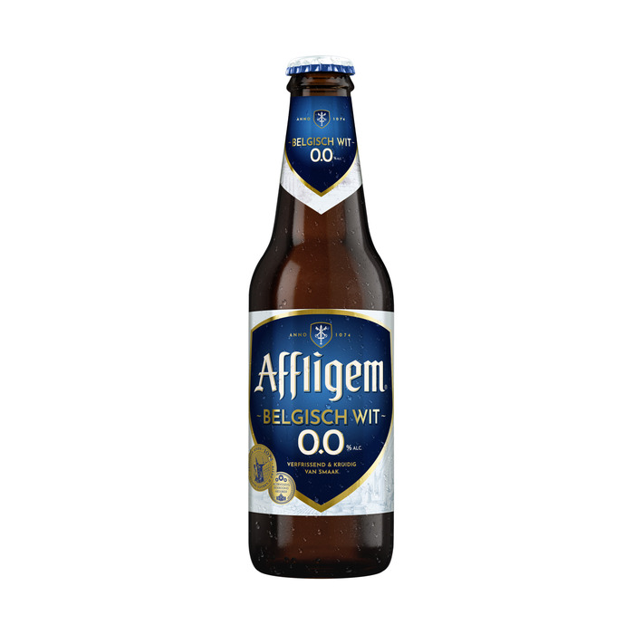 Affligem Belgisch Wit Bier 0.0 Fles 30 cl (6 × 30cl)