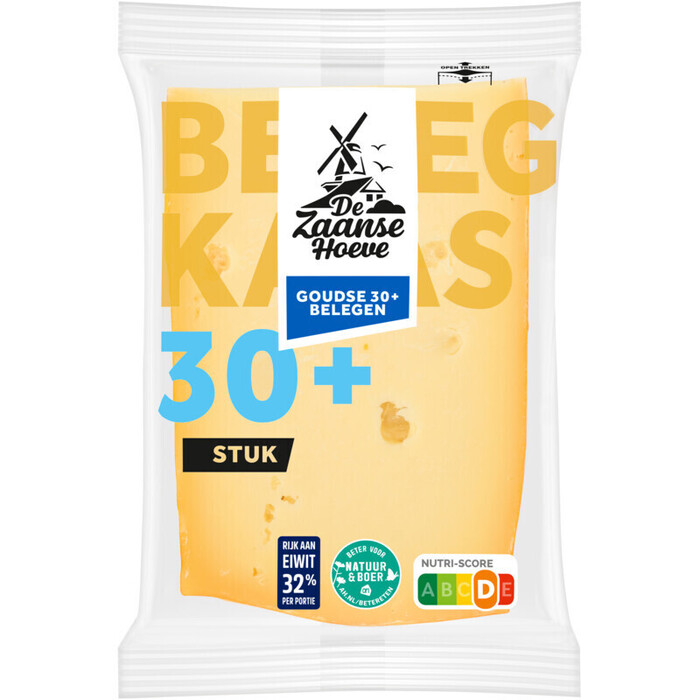 De Zaanse Hoeve Belegen 30+ stuk (440g)