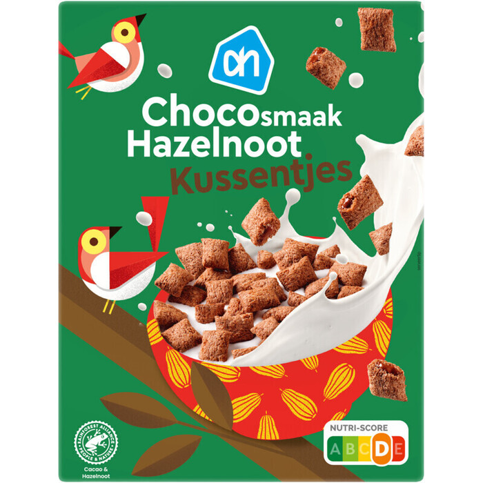 AH Chocosmaak hazelnoot kussentjes (500g)