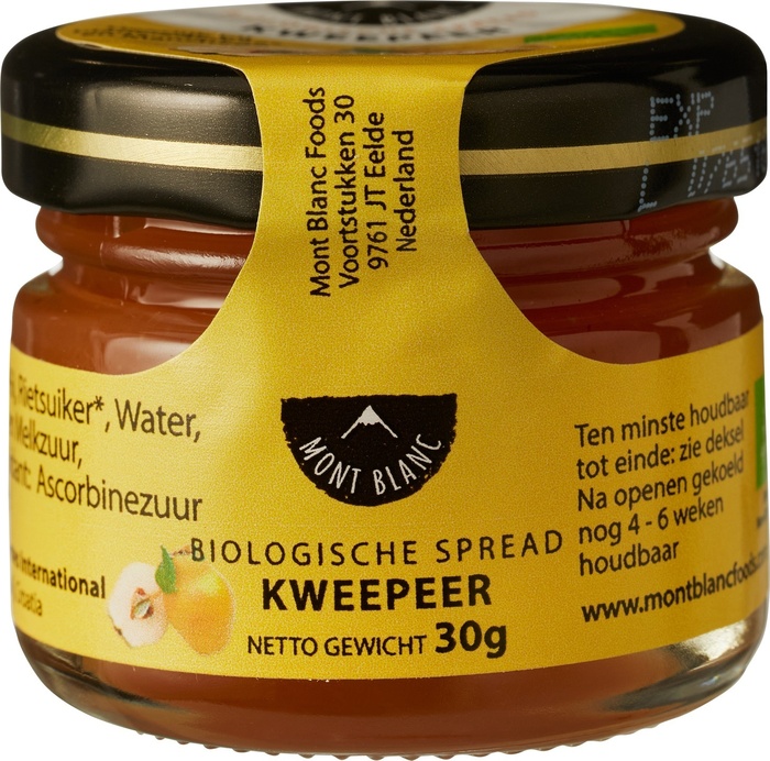 Kweepeer gelei (30g)