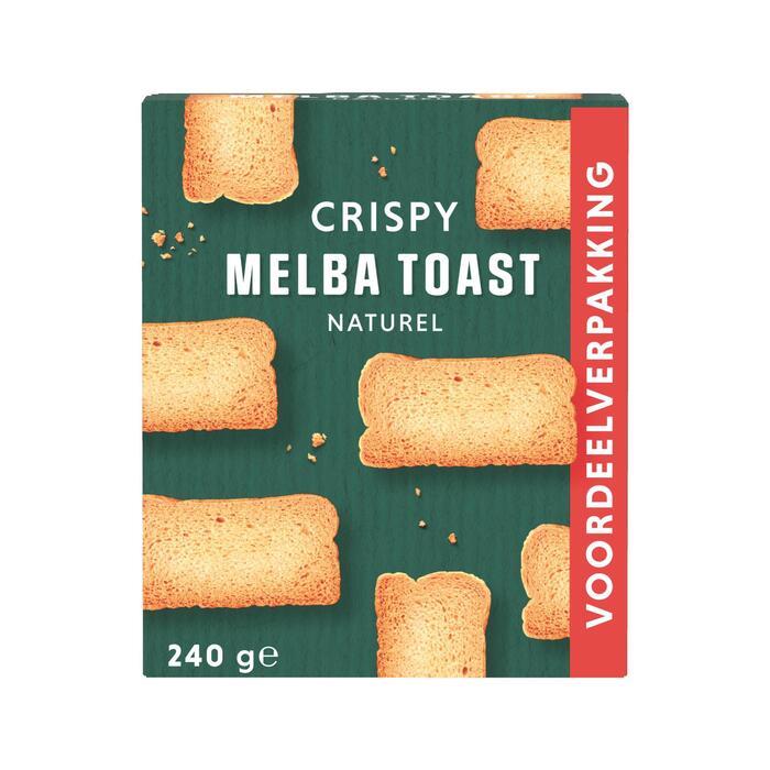 Melba toast naturel (Doos, 240g)