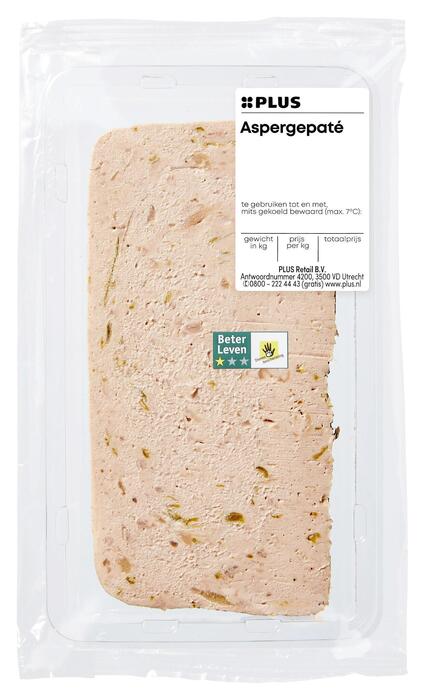 PLUS Aspergepaté (Schaal, 150g)