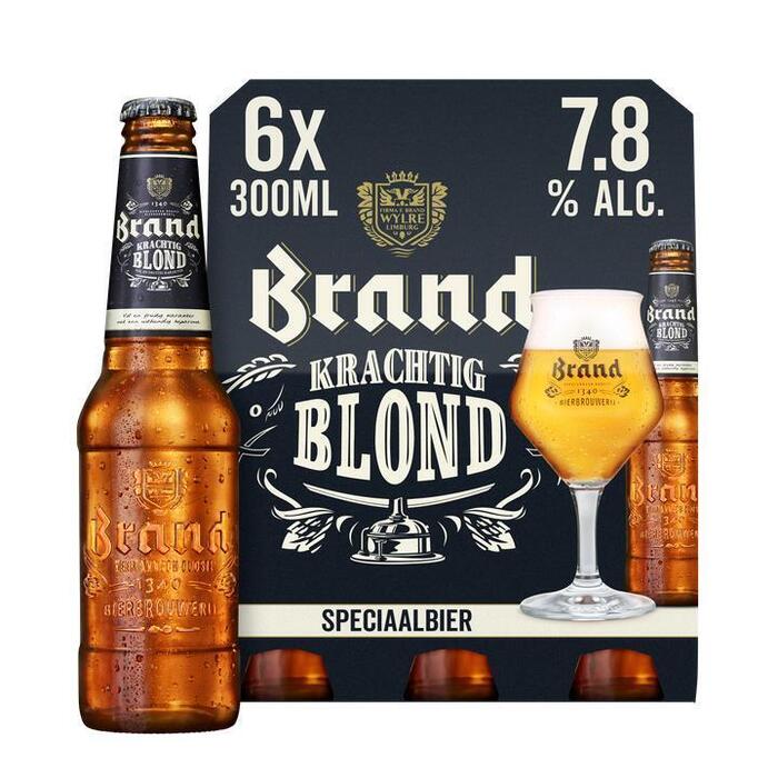 Brand - Krachtig Blond - Fles - 6 x 300ML (6 × 30cl)