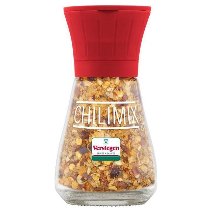 Verstegen Chilimix met Maalmolen 50 g (Pot, 50g)