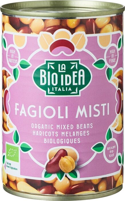 La Bio Idea, Fagioli Misto (blik, 400g)
