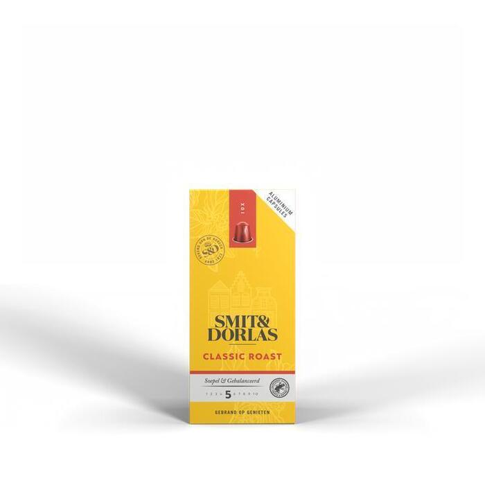 Smit & Dorlas Classic Roast Koffiecups 10 Stuks (53g)