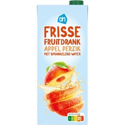 Frisse Fruitdrank, Appel & Perzik (pak, 1.5L)