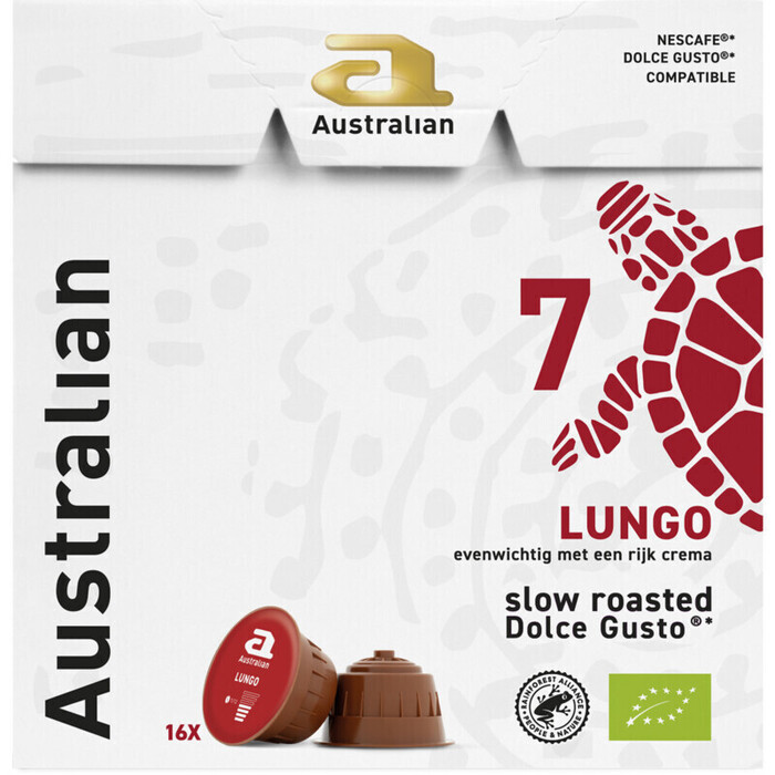 Australian Dolce gusto lungo