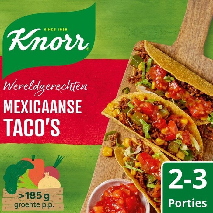 Wereldgerecht mexiaanse tacos (Doos, 136g)