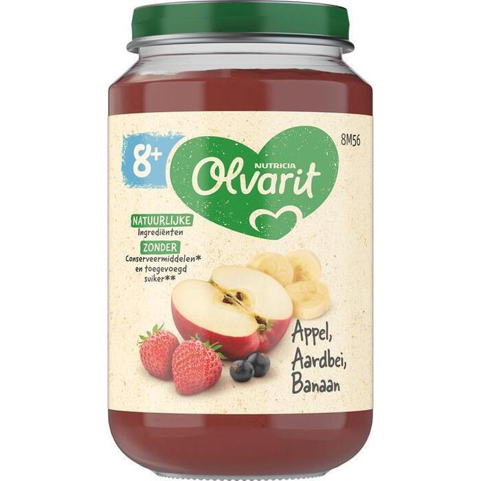 Appel aardbei banaan 8 mnd (Pot, 200g)