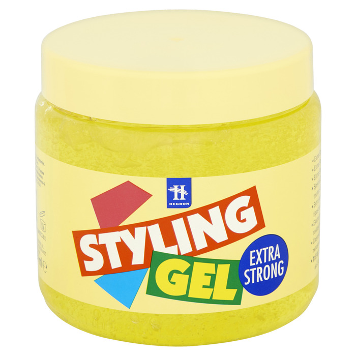 Hegron Styling Gel Extra Strong 1000 ml (Stuk, 1L)