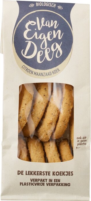 Citroen maanzaad koekjes (150g)