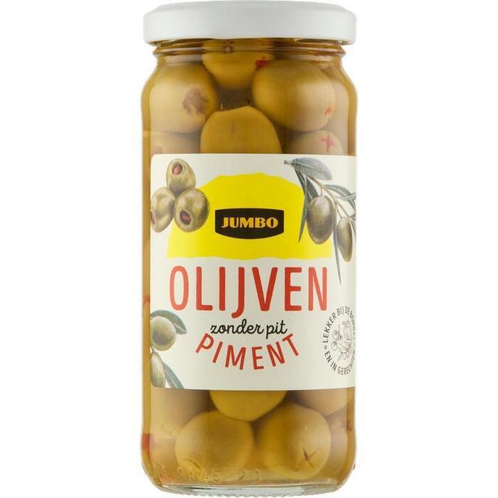 Jumbo Olijven Piment (220g)