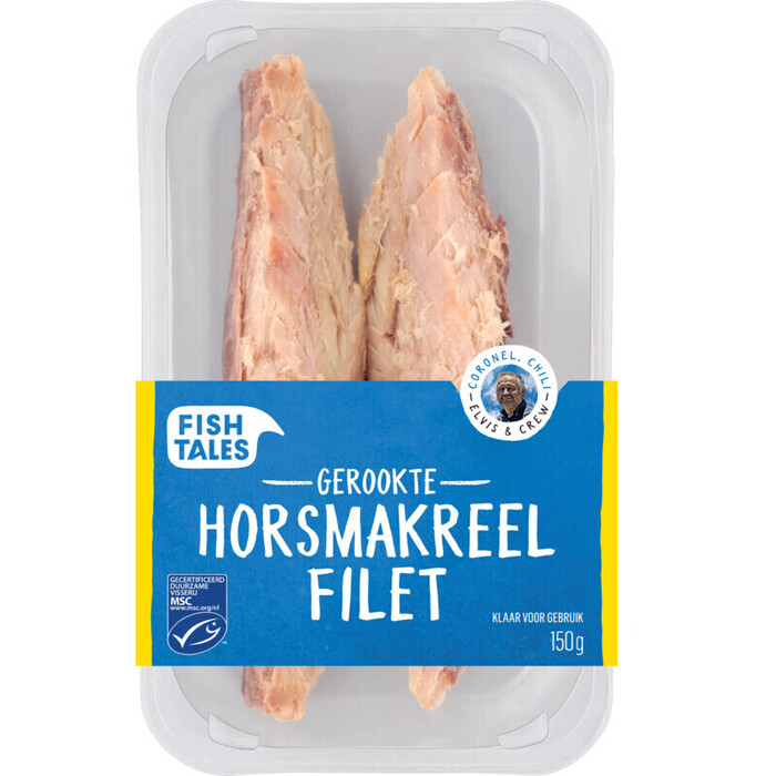 Fish Tales Gerookte makreelfilet (150g)