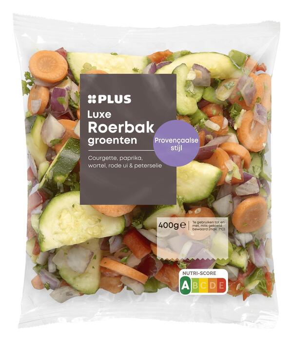 PLUS Luxe roerbakgroenten Provencaalse stij (Zak, 400g)
