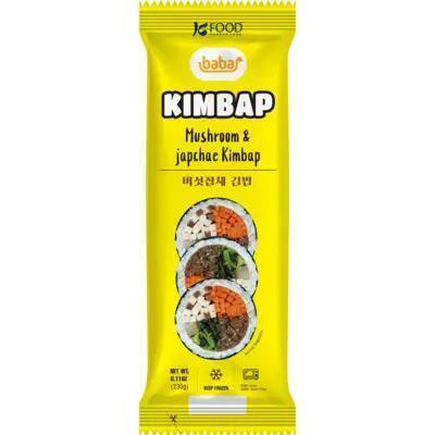 Baba Kimbap mushroom & japchae (230g)