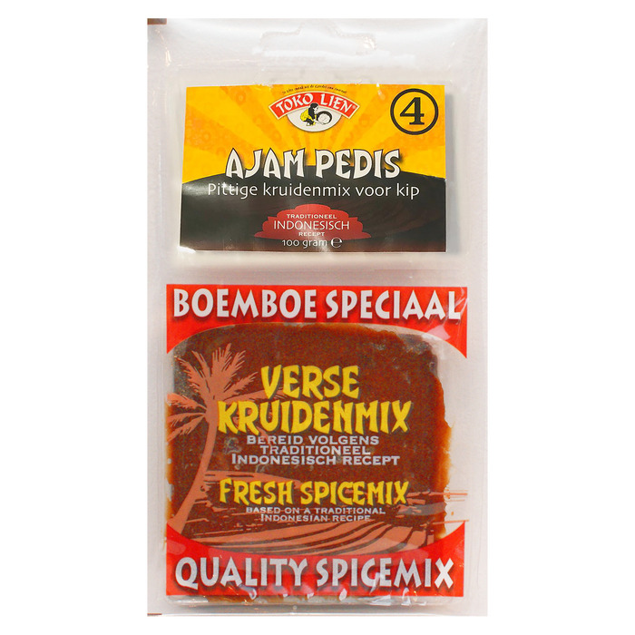 Kruidenmix voor Ajam Pedis (zak, 100g)