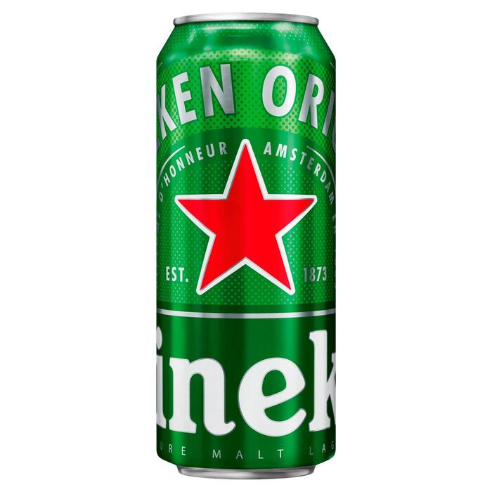 Heineken Premium Pilsener Bier Blik 50 cl (Blik, 0.5L)