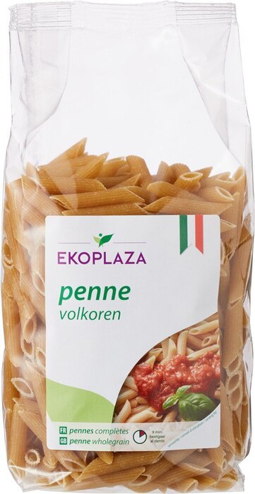 Penne volkoren (zak, 500g)