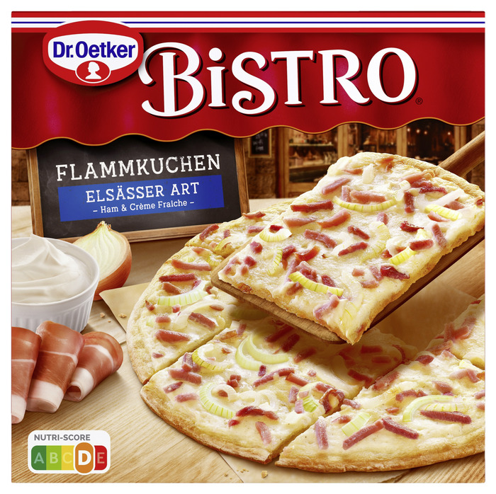 Dr. Oetker Bistro flammkuchen ham & crème fraîche 265 g (265g)
