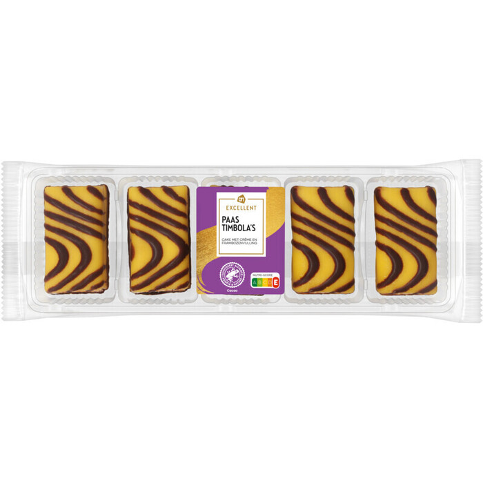AH Paastimbola's met frambozenjam (225g)