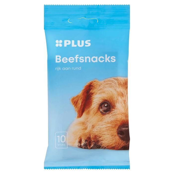 Beefsnacks 10 st (Zakje, 90g)