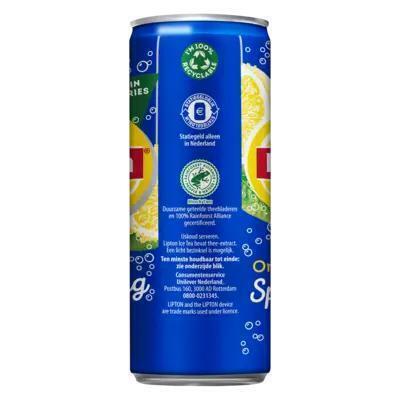 Lipton Original sparkling ice tea 4-pack (250ml)