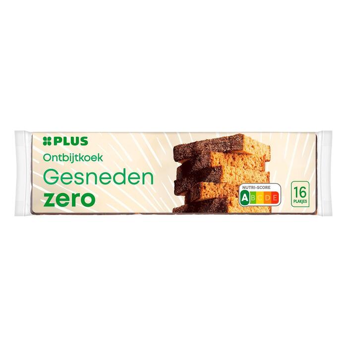 PLUS Ontbijtkoek Zero gesneden