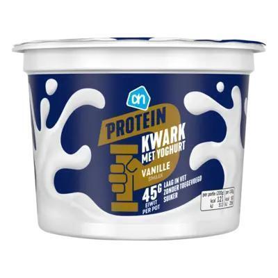 AH Protein kwark met yoghurt vanillesmaak (450g)