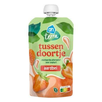 AH Terra Plantaardig tussendoortje aardbei (180g)